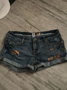 Cute Distressed Denim Shorts
