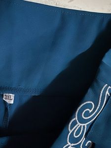 Teal Palazzo Pants28-32Tie at the waist
