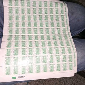 NEPAL FULL STAMP SHEET 10P SINGDARWAR (100 STAMPS)