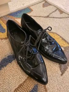 Zara Black Loafers ( 2 Pairs Combo)