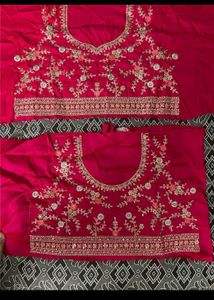 Stunning Fuchsia Embroidered Lehenga