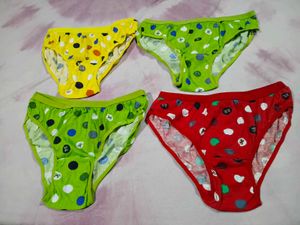 Combo Cute Polka Dot Panties - Pack of 3