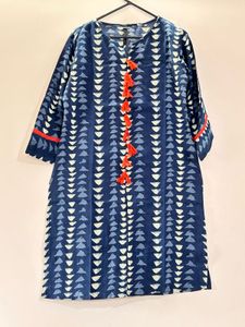 Printed Kurta with Palazzo Set