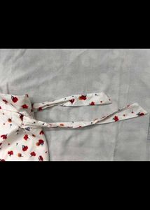 Floral Wrap Mini Skirt