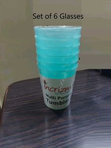 Set of 6 Incrizma Multi Purpose Tumblers