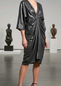 Elegant Twist Front Dress