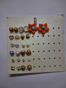 Assorted Stud Earrings Set