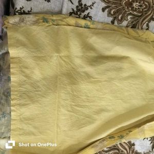Beautiful Yellow Floral Kurta Set