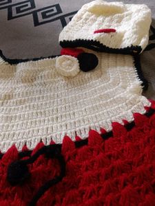 Handmade Crochet Baby Dress