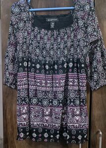 INC Nylon Stretchable Top
