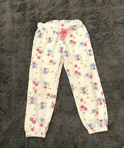 Floral Print Jogger Pants