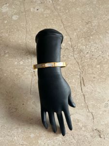 Elegant Gold-Tone Bangle Bracelet