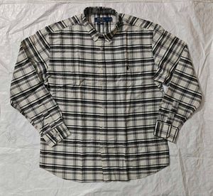 Men's Plaid Button-Down Shirt