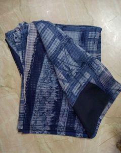 Blue Kota Supernet Saree