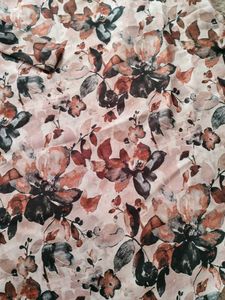 Floral Print Cold Shoulder Dress