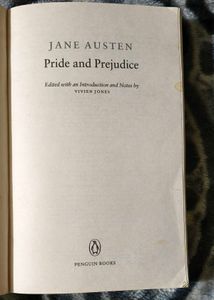 Pride and Prejudice by Jane Austen