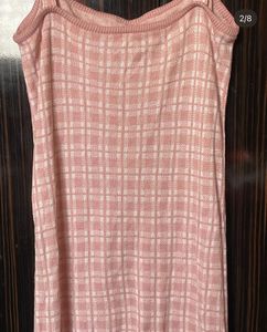 Pink Dress with Cardigan Set💗✨💕