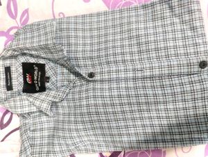 Classic Plaid Button-Up Shirt