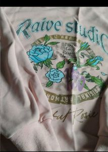 Pink Graphic Sweatshirt