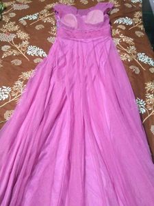 Stunning Pink Embellished Gown
