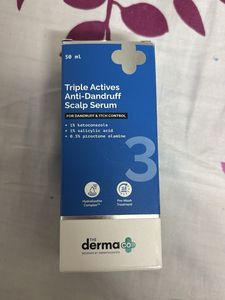 The Derma Co Triple Actives Anti-Dandruff Serum