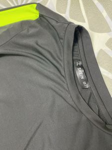 Shein Gym Black &amp;Neon active wear