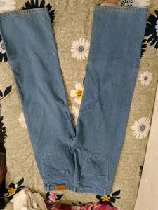 Light Wash Wide Leg Jeans
