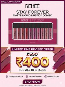 Renee Stay Forever Matte Lipstick Combo