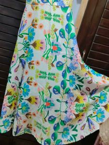 Colorful Floral Print Sundress