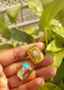 Classic Rainbow Colour Stud Earrings