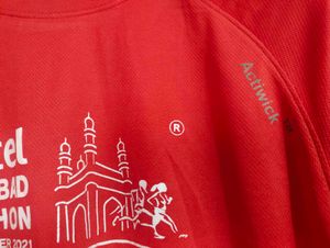 Limited 10th Anniversary Hyderabad Marathon tee