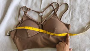 Stylish Bikini Top - Tan