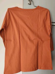 Coral Simple T-shirt
