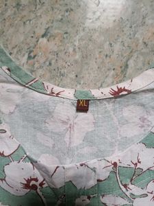 COTTON Floral Print Kurta