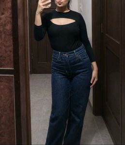 Levi's High Waisted Wide Leg Jeans