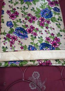 Unstitched Suit Material With Bottom