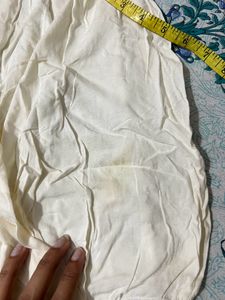 White Romper -Medium