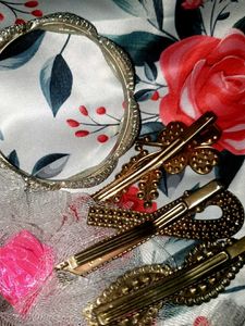 Sparkling Charm Brooch &amp; Bracelet Set 4