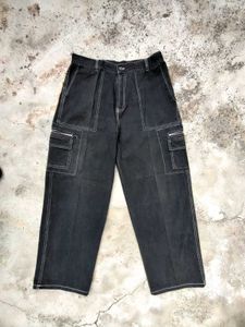 Black Full Baggie Denim Pant