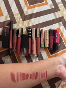 Assorted Lipsticks - Multiple Shades of mauve, pin