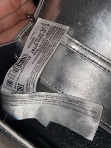 MANGO Silver Metallic  SLINGBAG
