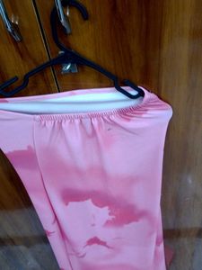 Pink Tie-Dye Print tube dresssss
