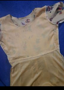 Yellow Floral Print