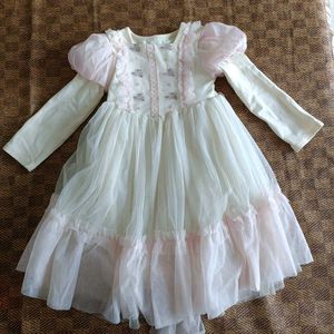 Chic Girl's Party Dress