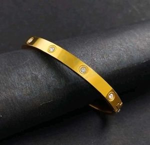 Gold Plated Kada..Oval Shape