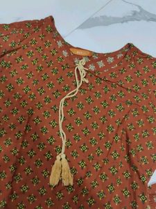 Gerua Printed Kurti