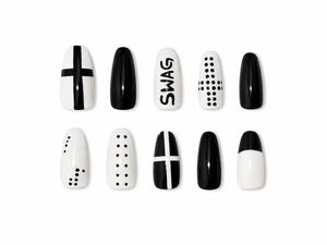 handmade gel press on nails