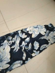 Embellished Floral Print Kurta