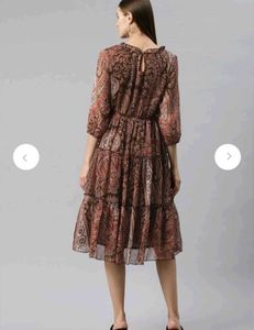 Boho Tiered Midi Dress