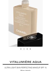 Chanel vitalumiere aqua foundation